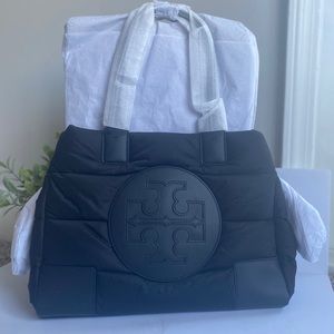 Tory Burch Ella mini puffer bag in padded nylon